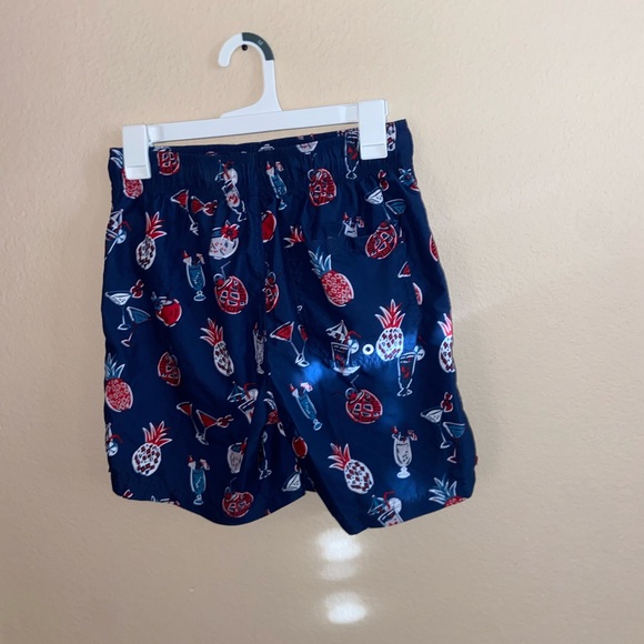 Mens navy pineapple hybrid boardshorts y2k street swim wear retro active bottoms - Picture 6 of 10